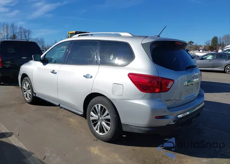 2018 Nissan Pathfinder Sv z USA, uszkodzony, nr VIN 5N1DR2MM3JC644474